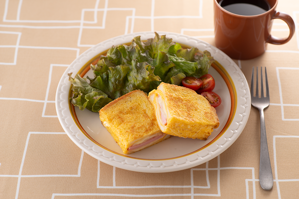 喫茶店のモーニング風プレート